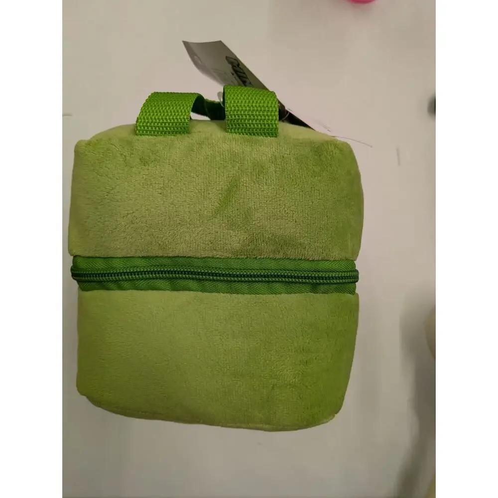 Minecraft Creeper Plush Backpack Kids Green Mini Bag Soft Toy Backpack